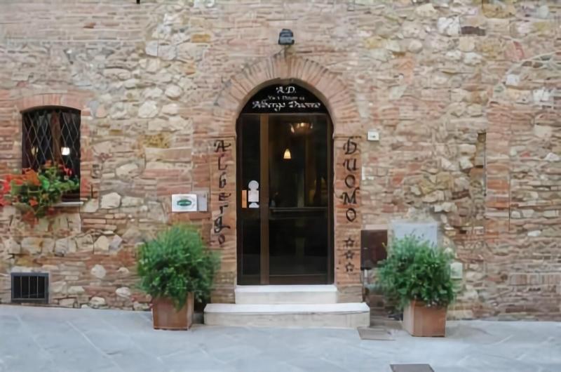 Albergo Duomo Монтепульчано Екстер'єр фото